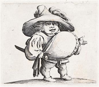 JACQUES CALLOT Varie Figure Gobbi.